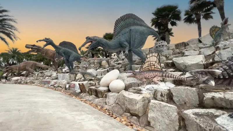 Khám phá Dino Park, công viên khủng long lớn nhất Việt Nam