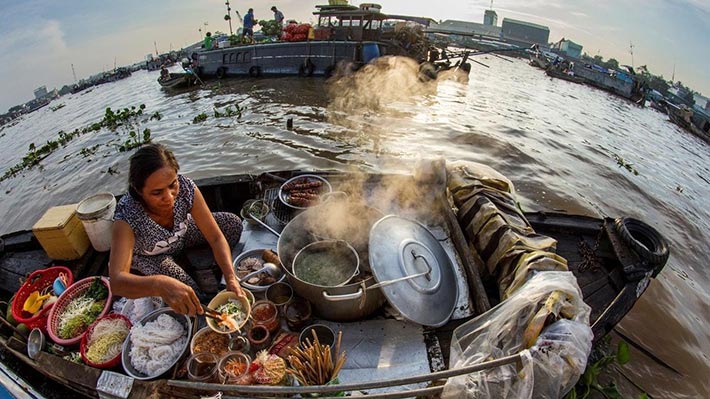 Tour 1N Miệt Vườn - Chợ Nổi Cái Bè - HOANGVIET Tourist tổ chức tours chuyên nghiệp, vé máy bay giá rẻ, đặt phòng khách sạn, cho thuê xe 7-45 chỗ đời