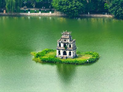 Tháp Rùa Hồ Gươm, Hà Nội | Justfly.vn