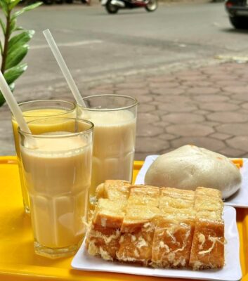 sữa đậu nành nóng Đà Lạt