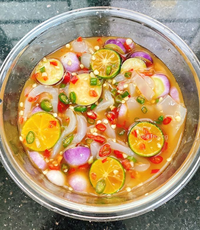 Cách Làm Món Mực Mắm Nhĩ của Rose Truong - Cookpad