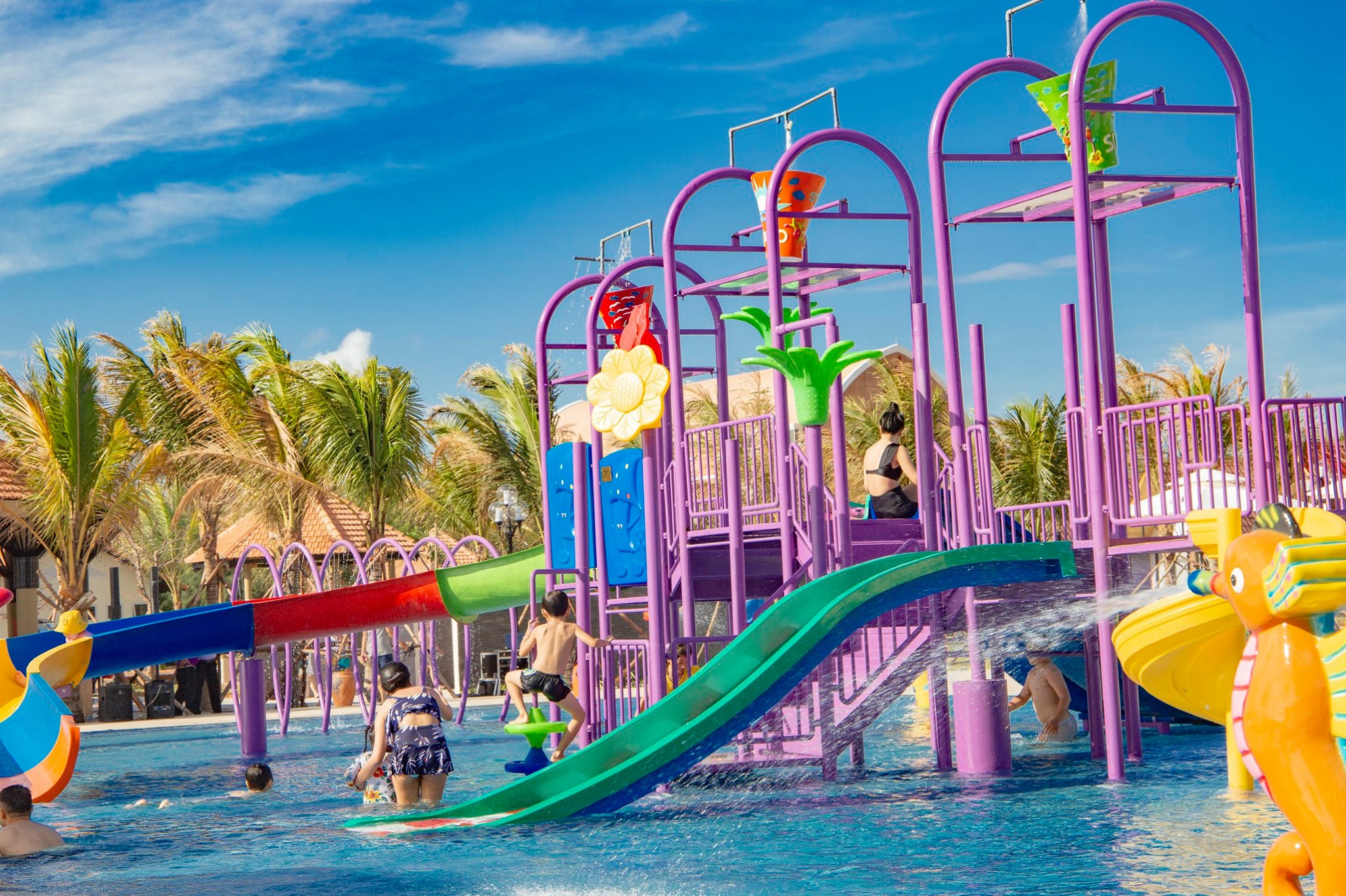 Dự án thi công công viên nước tại TTC Resort Ninh Thuận