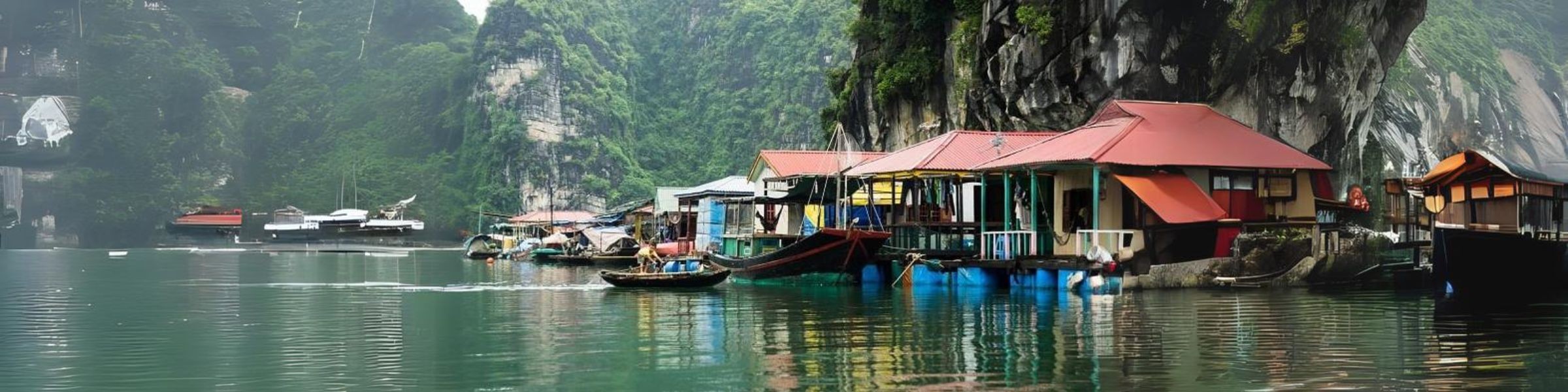 Làng chài Vung Viêng: Ngôi làng nổi giữa lòng vịnh Hạ Long