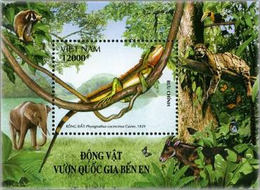 Bảo tồn động vật quý tại Bến En, do AI tạo